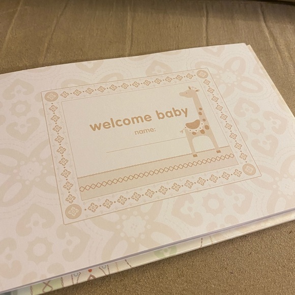New Carter’s Welcome Baby Brag Book | Unisex Photo Album | Holds 20 4x6 Photos - Picture 3 of 4